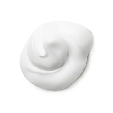 Realistic Cream Isolated On White Background Stock Illustration
