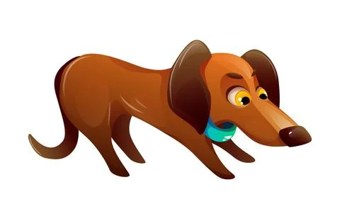 Realistic cute pet Stock Illustration