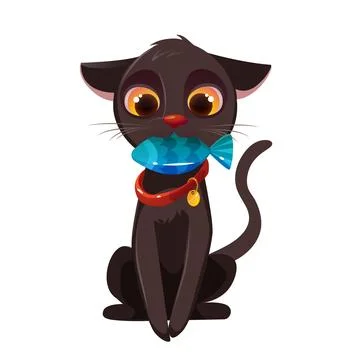 Realistic cute pet 스톡 일러스트
