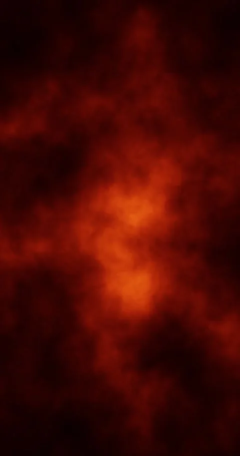 Realistic dark fire flames loop motion on vertical background Stock Footage 347687139