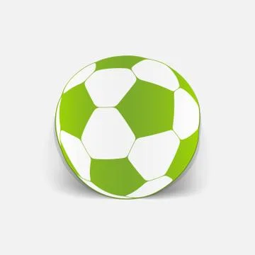 Realistic design element: ball Stock Illustration