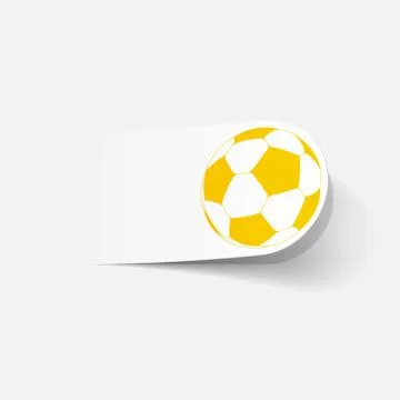 Realistic design element: ball Stock Illustration