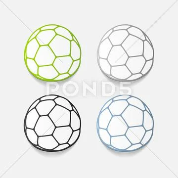 Realistic Design Element: Ball