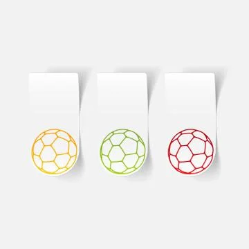 Realistic design element: ball Stock Illustration