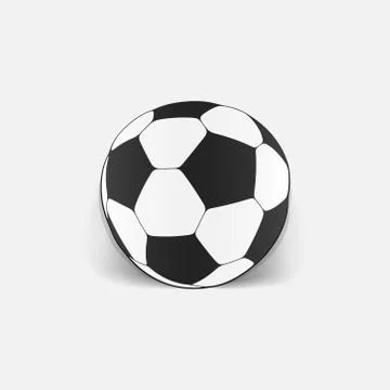 Realistic design element: ball Stock Illustration