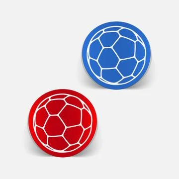 Realistic design element: ball Stock Illustration