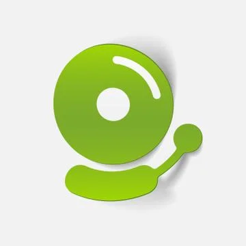 Realistic design element: bell Stock Illustration