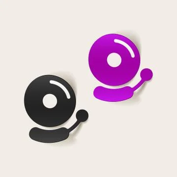 Realistic design element: bell Stock Illustration
