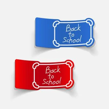 Realistic design element: board Stock Illustration