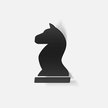Realistic design element: chess Stock Illustration
