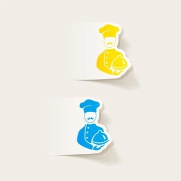 Realistic design element. cook Stock Illustration