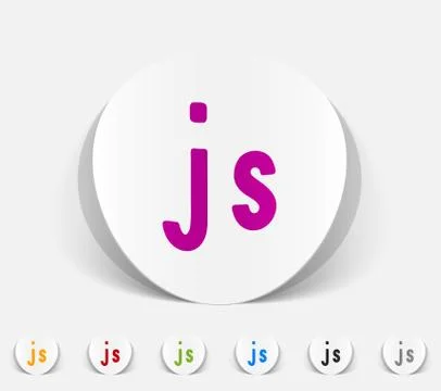 Realistic design element. js 스톡 일러스트