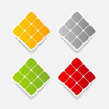 Realistic design element: ketupat Illustrazione stock