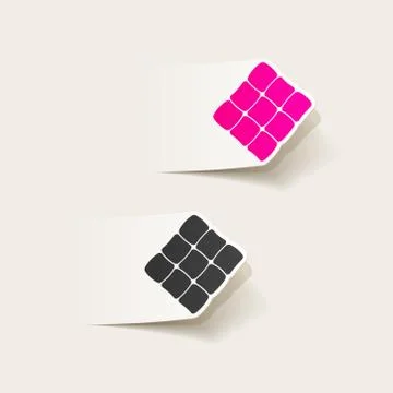Realistic design element: ketupat Stock Illustration