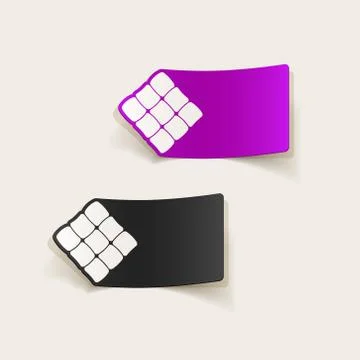 Realistic design element: ketupat Stock Illustration