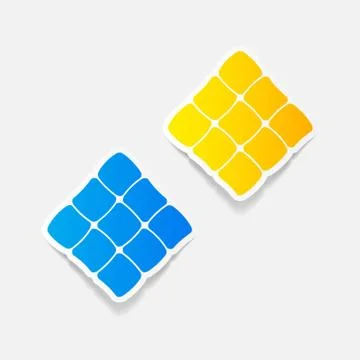 Realistic design element: ketupat Illustrazione stock