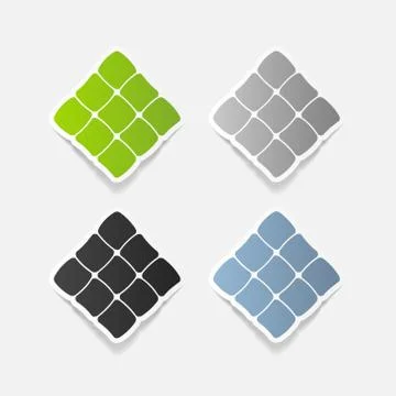 Realistic design element: ketupat Illustrazione stock