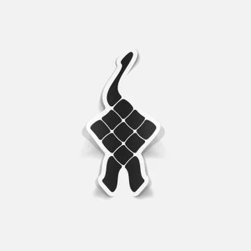 Realistic design element: ketupat イラスト素材