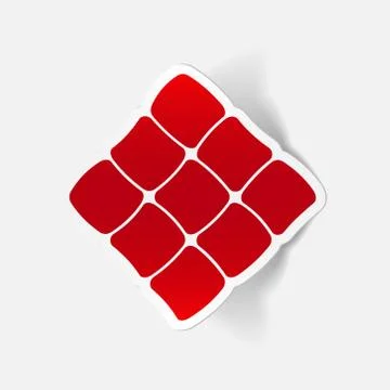 Realistic design element: ketupat イラスト素材
