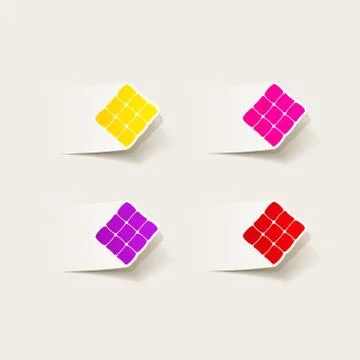 Realistic design element: ketupat Illustrazione stock