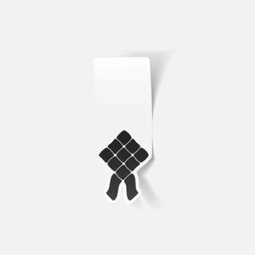 Realistic design element: ketupat Illustrazione stock