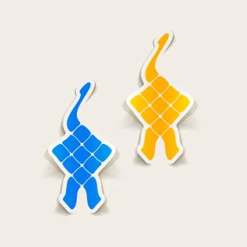 Realistic design element: ketupat 스톡 일러스트