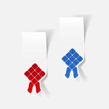 Realistic design element: ketupat Stock Illustration