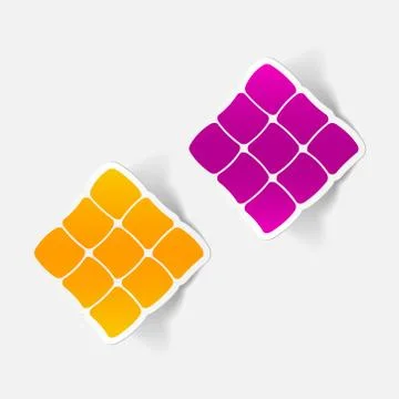 Realistic design element: ketupat イラスト素材