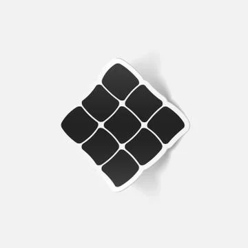 Realistic design element: ketupat Illustrazione stock