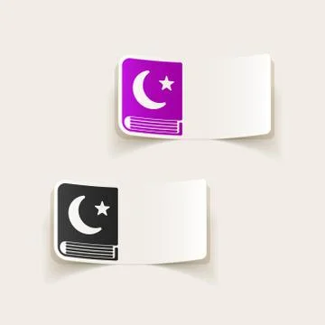 Realistic design element: koran Stock Illustration