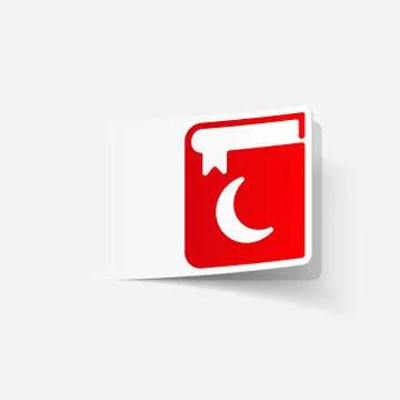 Realistic design element: koran 스톡 일러스트
