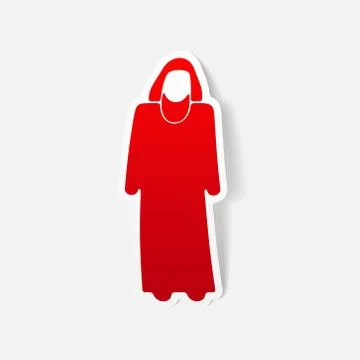 Realistic design element: muslim Stock Illustration