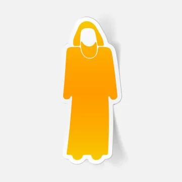 Realistic design element: muslim Stock Illustration