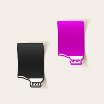 Realistic design element: pan Stock Illustration