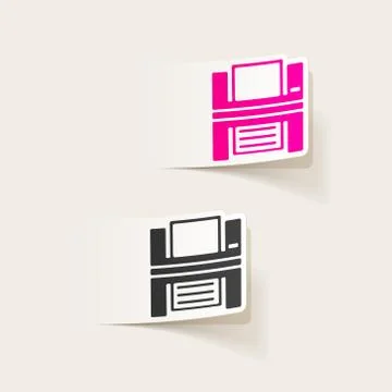 Realistic design element: printer Stock Illustration