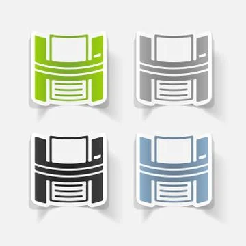 Realistic design element: printer Stock Illustration