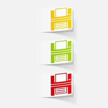 Realistic design element: printer Stock Illustration