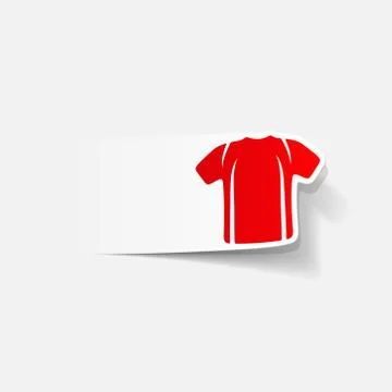 Realistic design element: shirt Stock Illustration