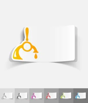 Realistic design element. spilling beer Stock Illustration
