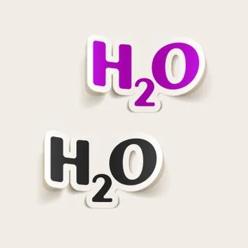Realistic design element: water Stock Illustration