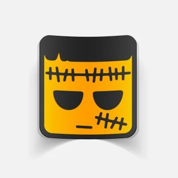 Realistic design element: zombie Stock Illustration