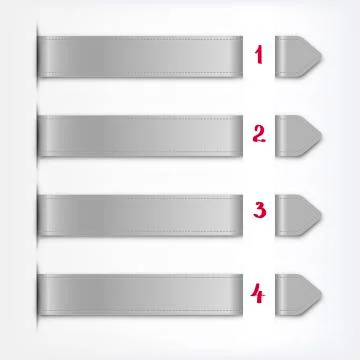 Realistic design infographics elements Stock Illustration