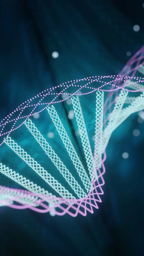 3D DNA Helix Visualization