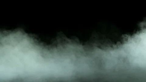Realistic Dry Ice Smoke Clouds Fog Overlay Stock Footage
