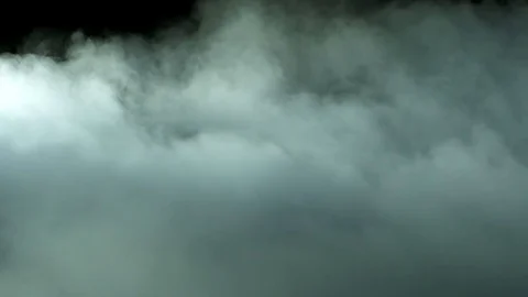 Realistic Dry Ice Smoke Clouds Fog Overlay Vídeo Stock 75269760