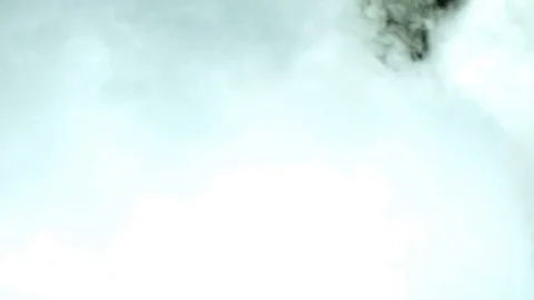 Realistic Dry Ice Smoke Clouds Fog Overlay Stock Footage 75334135