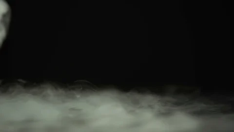 Realistic dry ice smoke clouds fog overlay for different projects Stock Footage 118515415