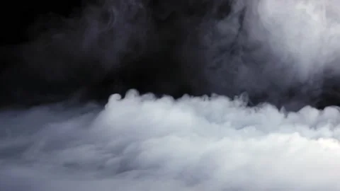 Realistic dry ice smoke clouds. Simply drop it in and change its blending mode t Stock Footage 154095404