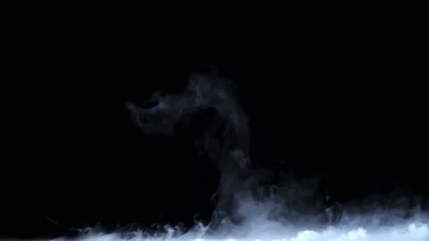 Realistic dry ice smoke clouds. Simply drop it in and change its blending mode t Stock Footage 154096155