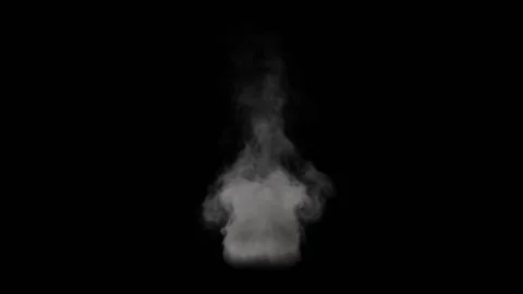Realistic dry ice smoke clouds fog overlay Stock Footage 231707033